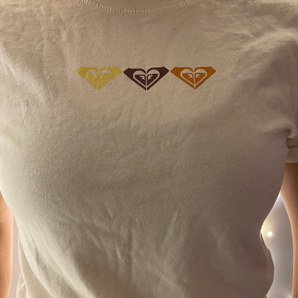 Roxy White Tee